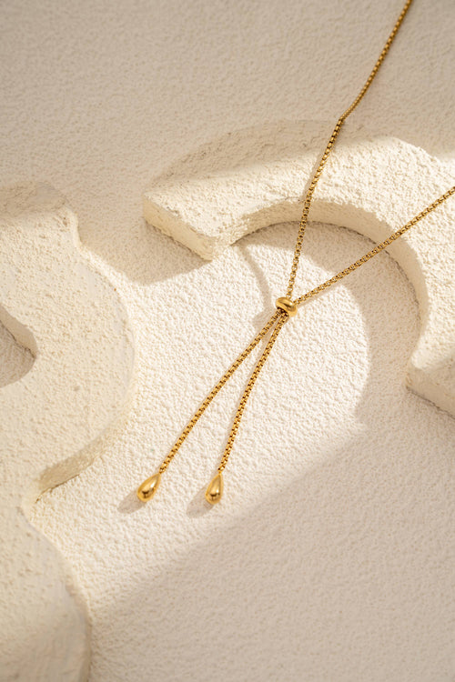 Aveline Drop Chain Necklace