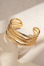 Lunara Wave Cuff