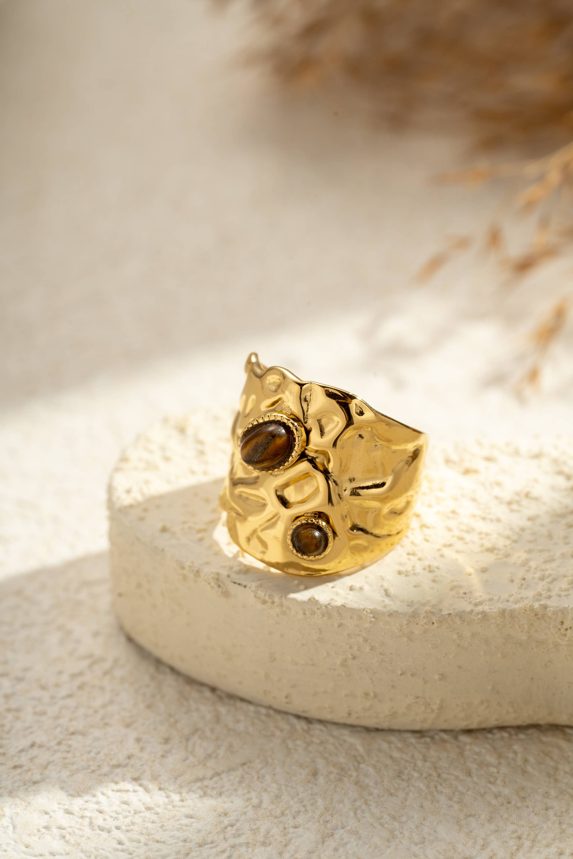 Zavira Stone Statement Ring